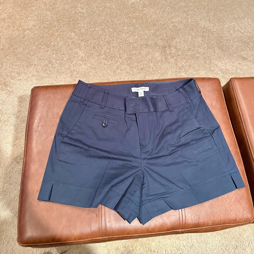 Banana Republic Martin Fit Navy Shorts Size 4